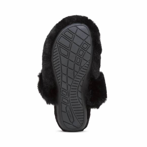 NEW AETREX women's misty closed toe slipper in black - Picture 6 of 6